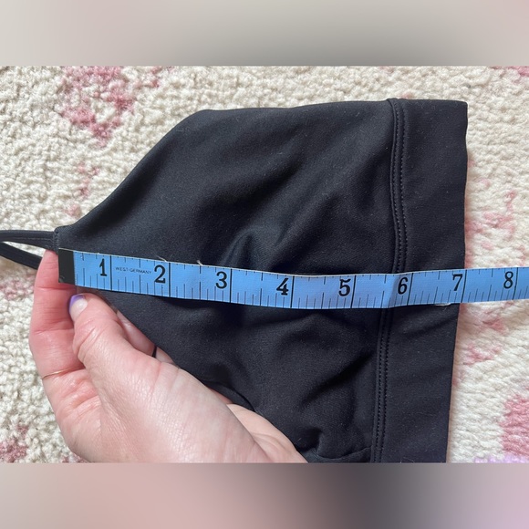 ALO YOGA Interlace Sports Bra Black Size XS (28/30A) - Picture 11 of 11